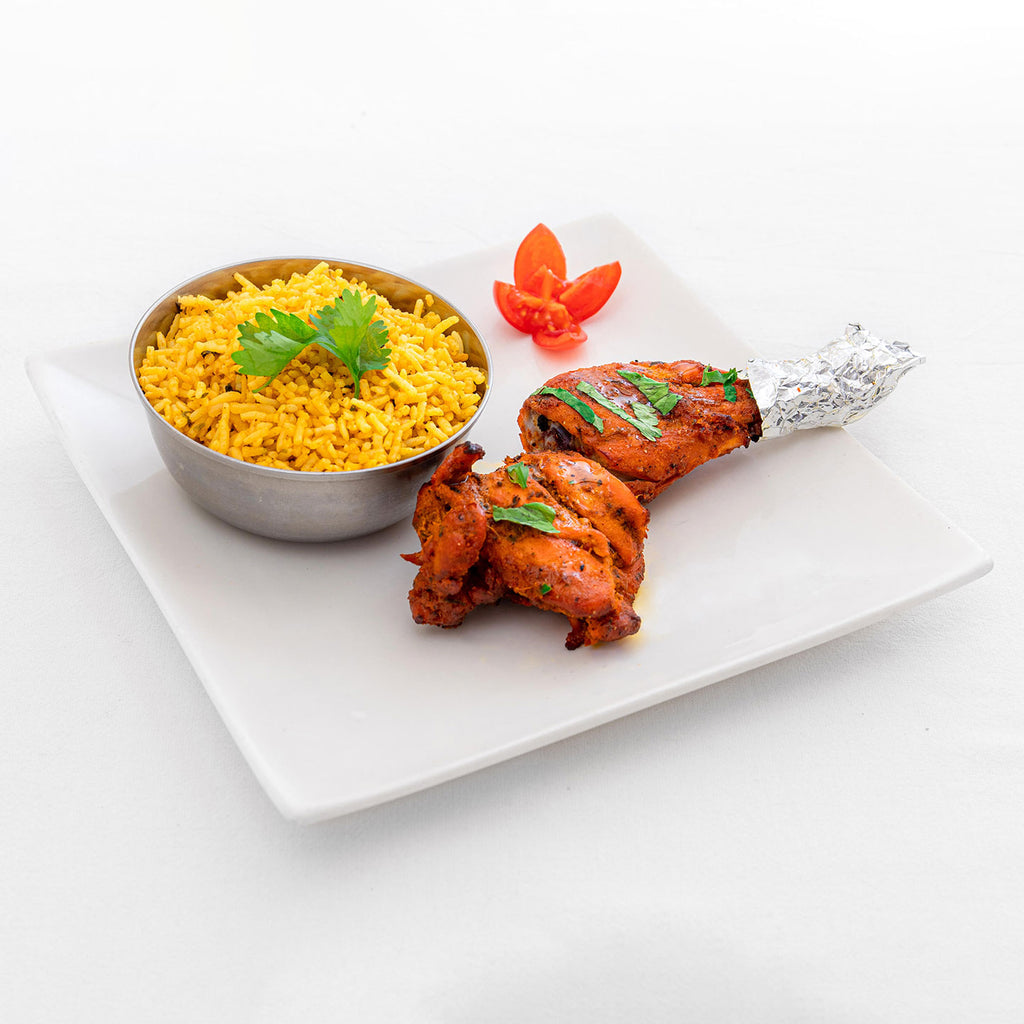 Tandoori Chicken and Spicy Rice Set
