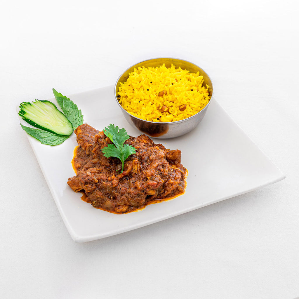 Karaikudi Kozhi Chukka and Lemon Rice Set - Main Image